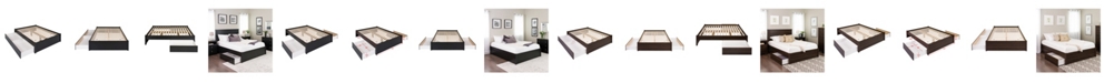 Prepac Queen Select 4-Post Platform Bed with 2 Drawers